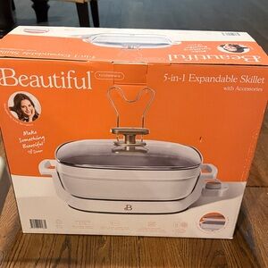 Expandable Skillet - White